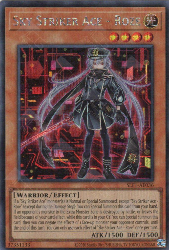 SLF1-AE036 Sky Striker Ace - Roze (SER) (Alternate Art)