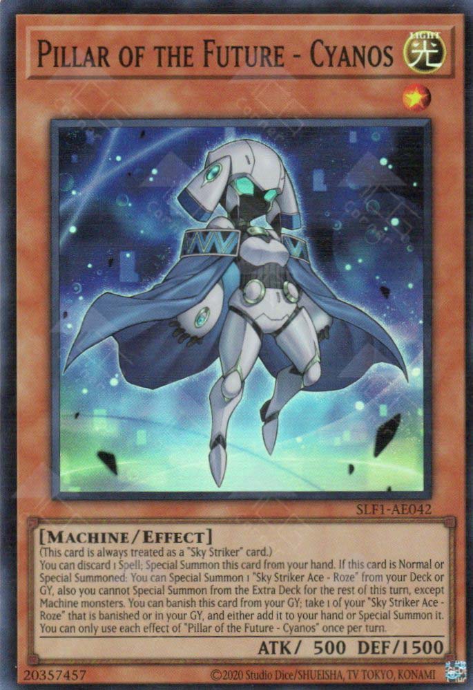 SLF1-AE042 Pillar of the Future - Cyanos (SR)