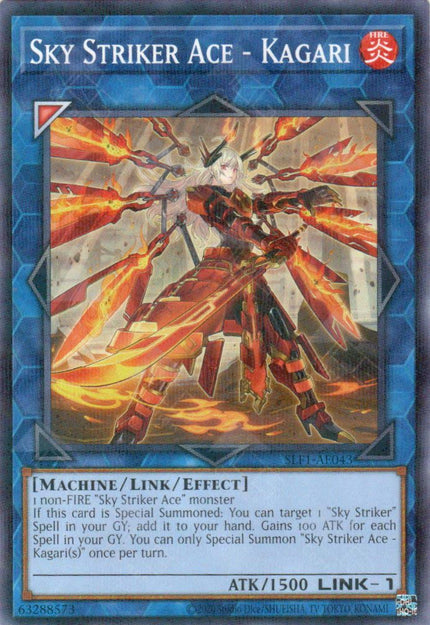 SLF1-AE043 Sky Striker Ace - Kagari (P-N) (Alternate Art)