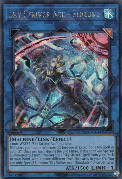 SLF1-AE044 Sky Striker Ace - Shizuku (SER) (Alternate Art)