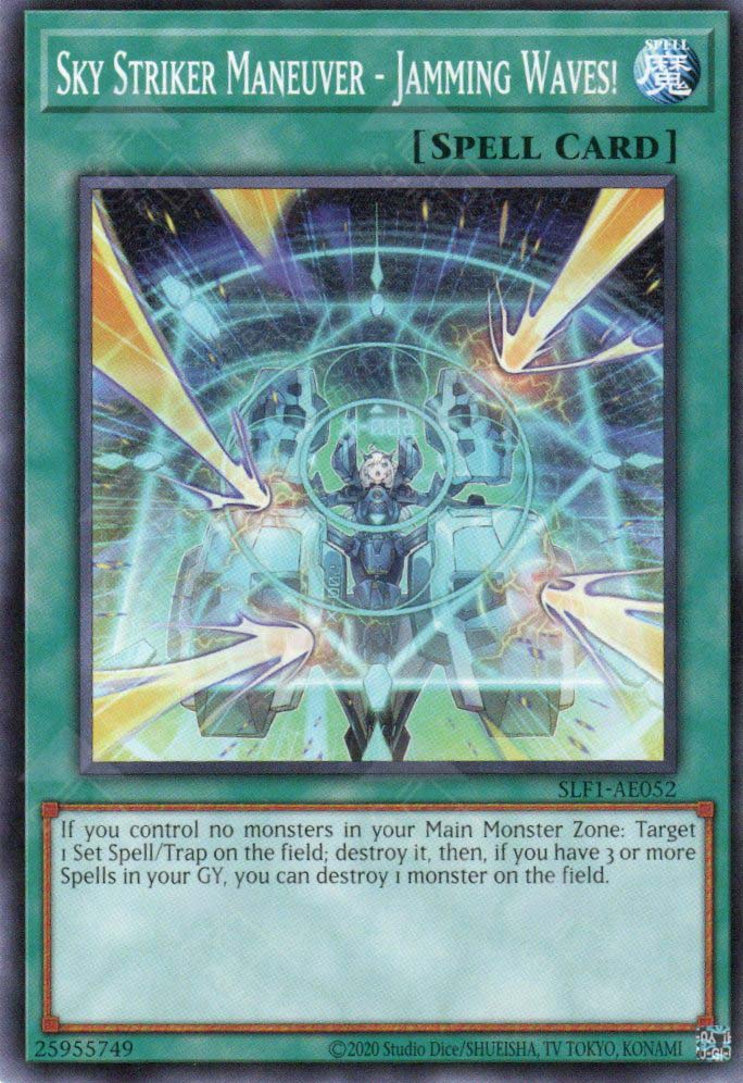 SLF1-AE052 Sky Striker Maneuver - Jamming Waves! (N)