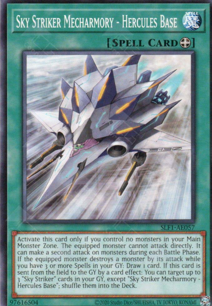 SLF1-AE057 Sky Striker Mecharmory - Hercules Base (N)