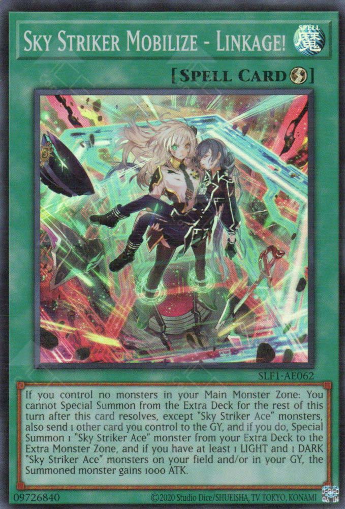SLF1-AE062 Sky Striker Mobilize - Linkage! (SR)