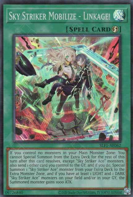 SLF1-AE062 Sky Striker Mobilize - Linkage! (SR)