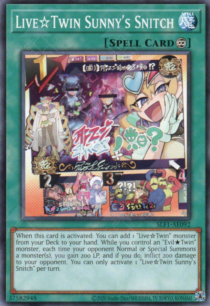 SLF1-AE092 Live?Twin Sunny's Snitch (N)
