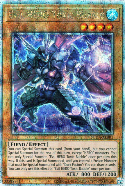 Suda-AE001 Evil HERO Toxic Bubble (QCSR)