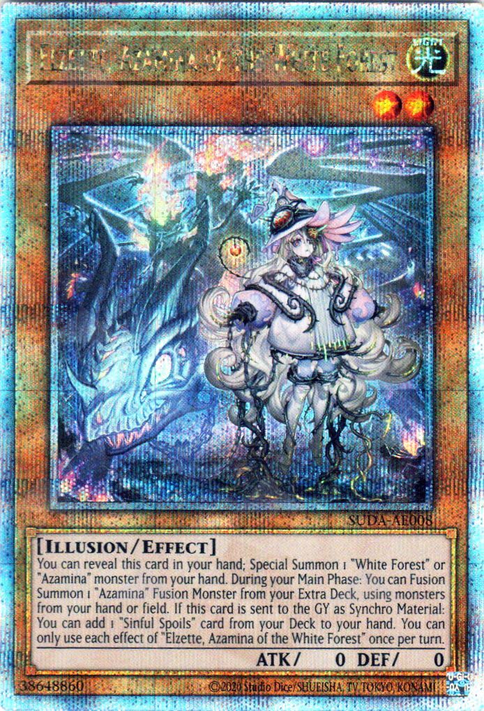 Suda-AE008 Elzette, Azamina of the White Forest (QCSR)