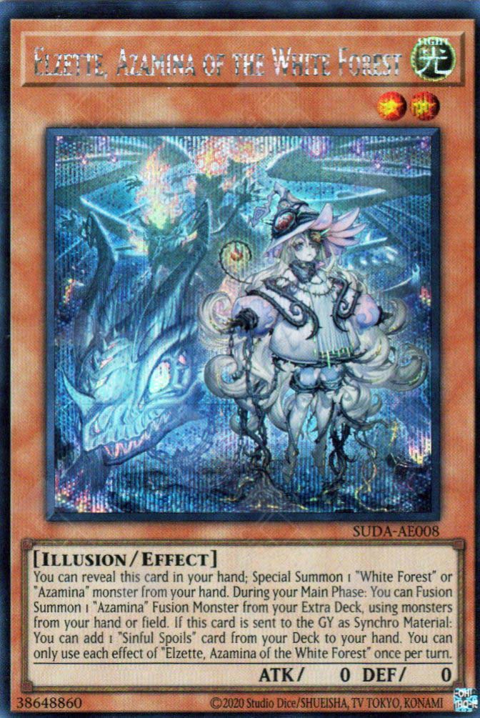 Suda-AE008 Elzette, Azamina of the White Forest (SER)