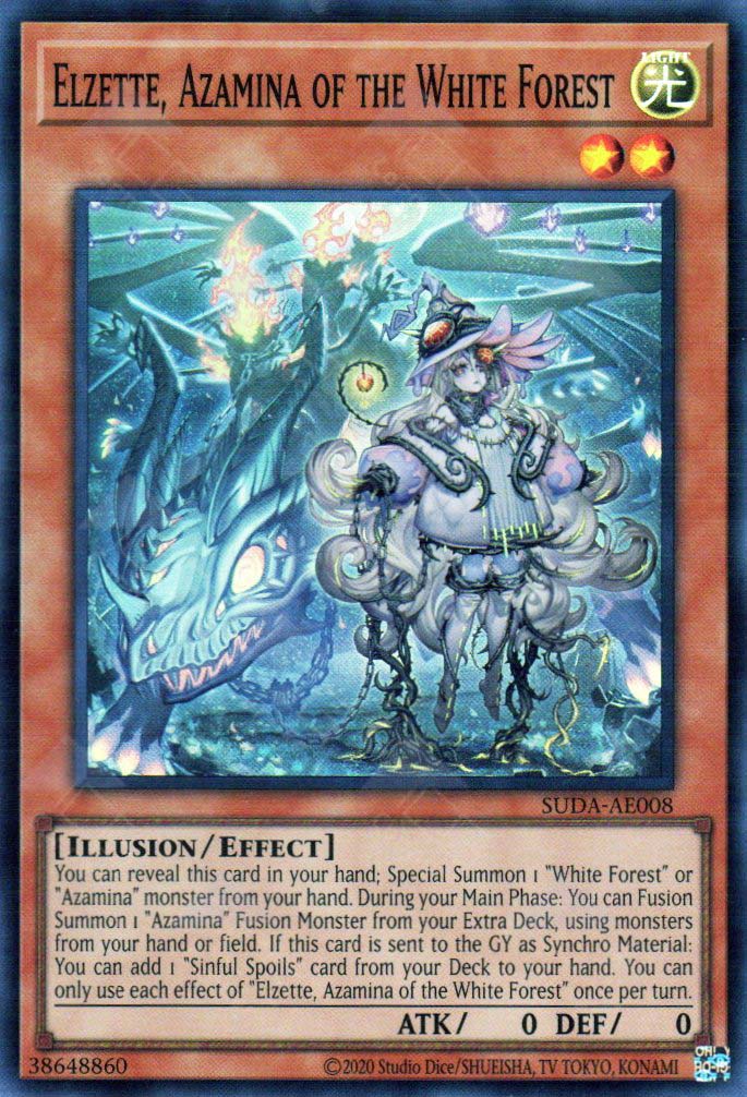 Suda-AE008 Elzette, Azamina of the White Forest (SR)