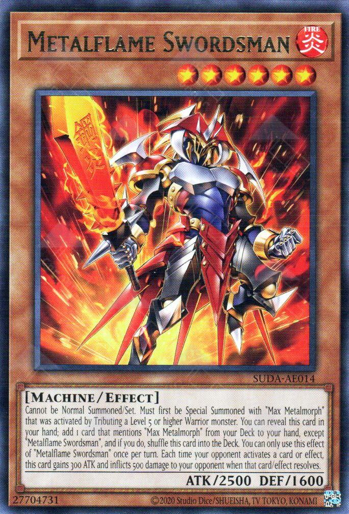 Suda-AE014 Metalflame Swordsman (R)