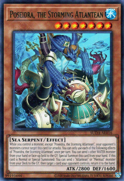 Suda-AE016 Poseidra, the Storming Atlantean (R)