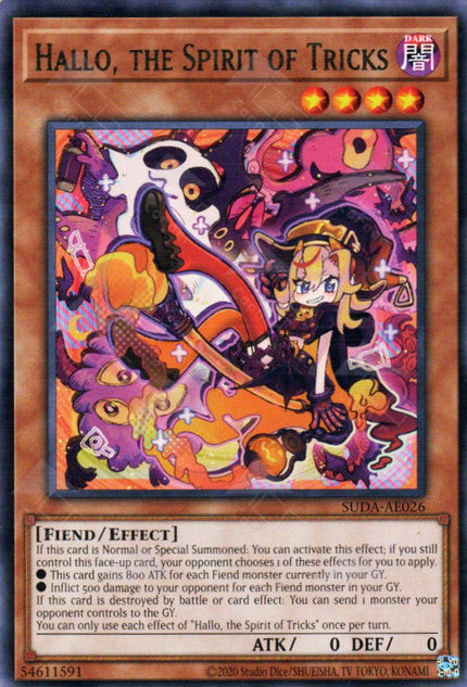 Suda-AE026 Hallo, the Spirit of Tricks (R)