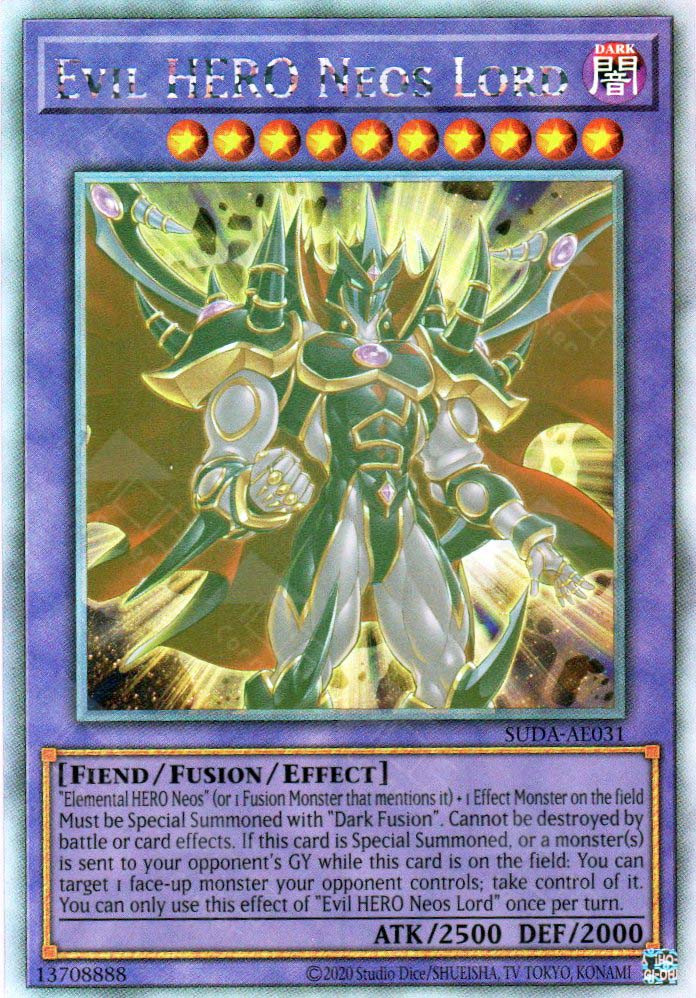 Suda-AE031 Evil HERO Neos Lord (HR)