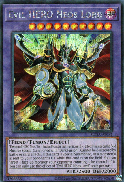 Suda-AE031 Evil HERO Neos Lord (SER)
