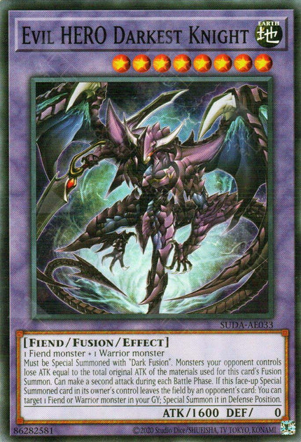Suda-AE033 Evil HERO Darkest Knight (N)