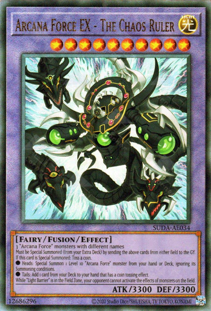 Suda-AE034 Arcana Force EX - The Chaos Ruler (UL)