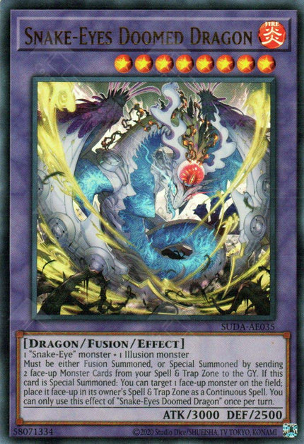 Suda-AE035 Snake-Eyes Doomed Dragon (UR)