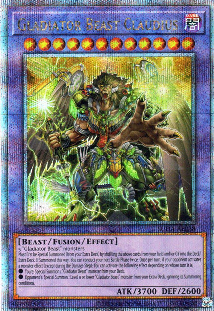Suda-AE038 Gladiator Beast Claudius (QCSR)