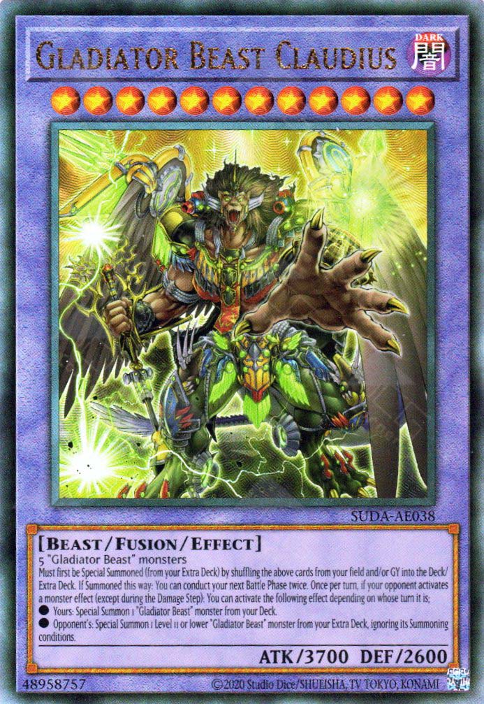 Suda-AE038 Gladiator Beast Claudius (UL)