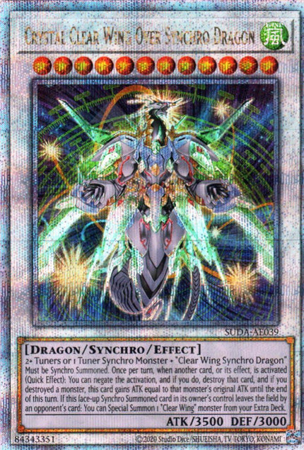 Suda-AE039 Crystal Clear Wing Over Synchro Dragon (QCSR)