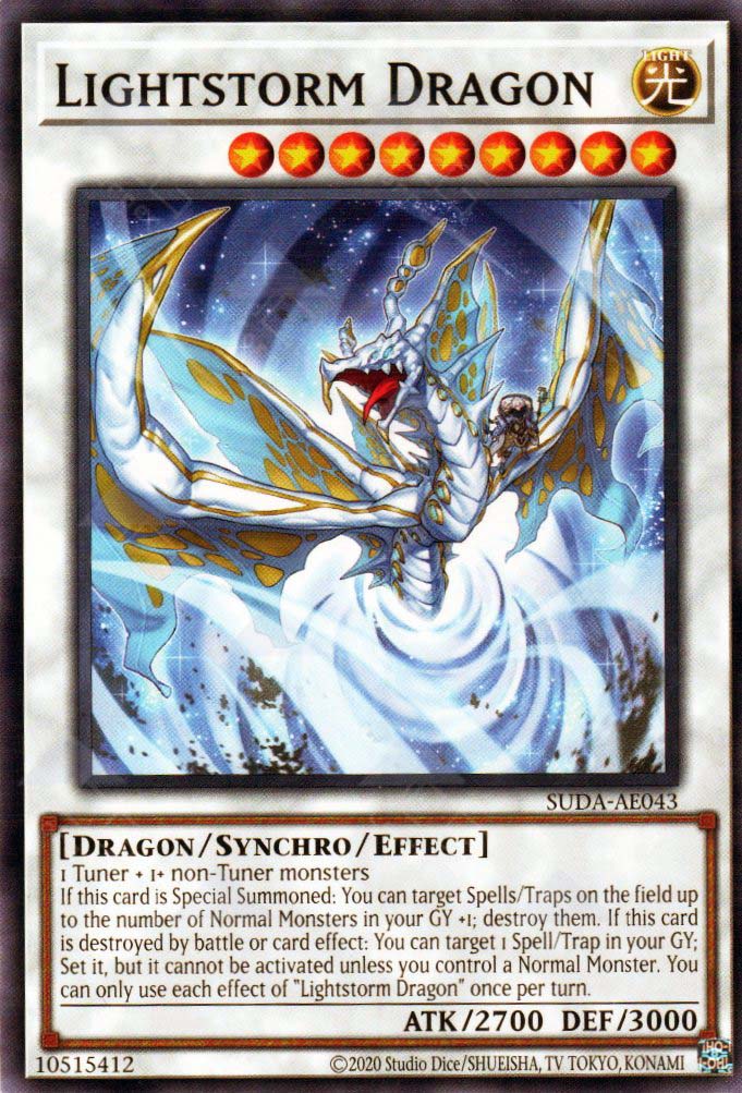 Suda-AE043  Lightstorm Dragon (N)
