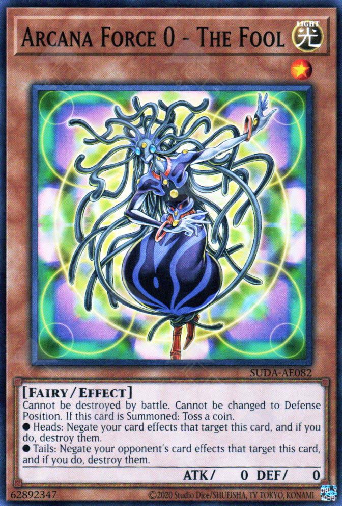 Suda-AE082 Arcana Force 0 - The Fool (N)