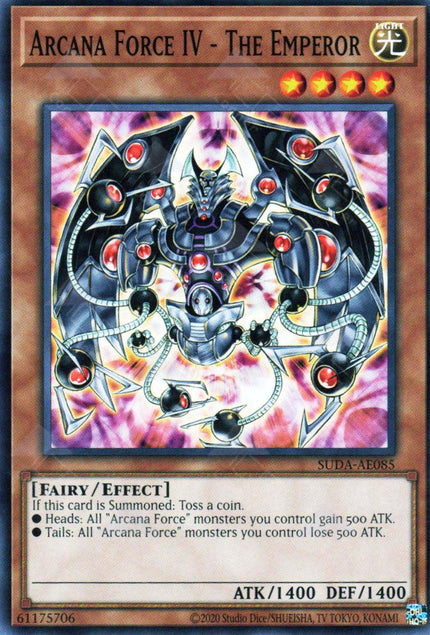 Suda-AE085 Arcana Force IV - The Emperor (N)