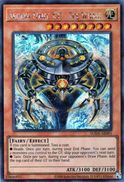 Suda-AE091 Arcana Force XXI - The World (SER)