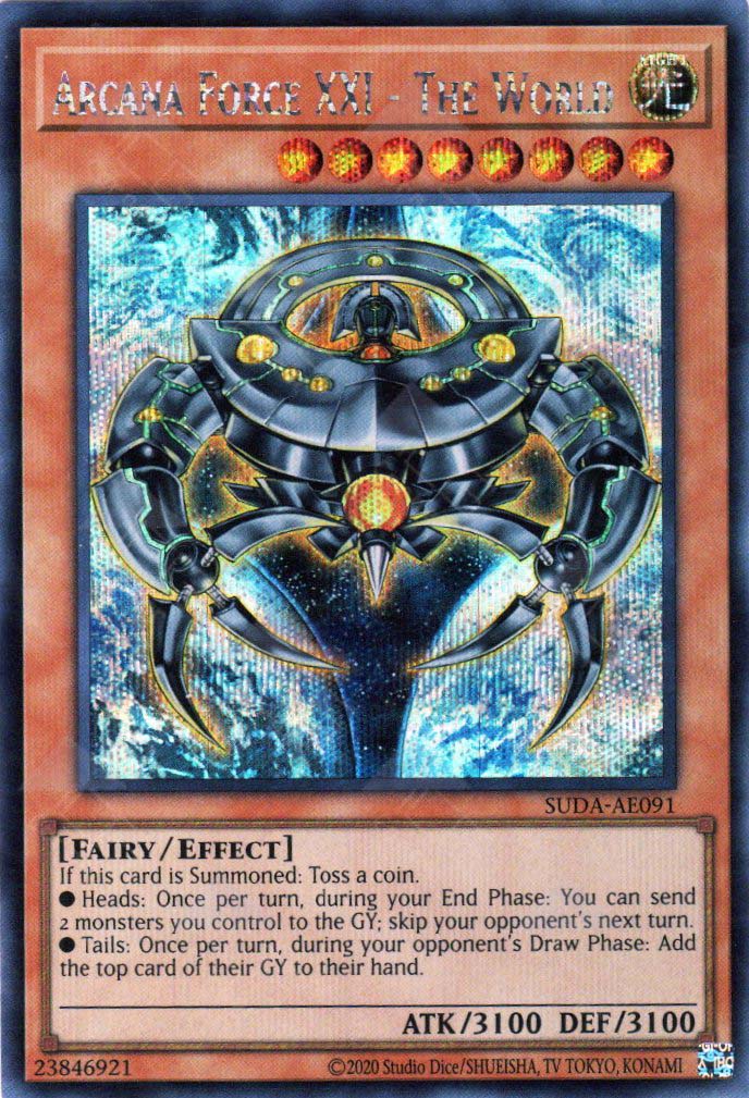 Suda-AE091 Arcana Force XXI - The World (SER)