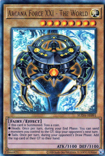 Suda-AE091 Arcana Force XXI - The World (UL)