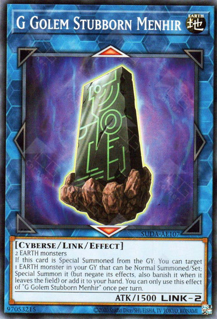 Suda-AE107 G Golem Stubborn Menhir (N)