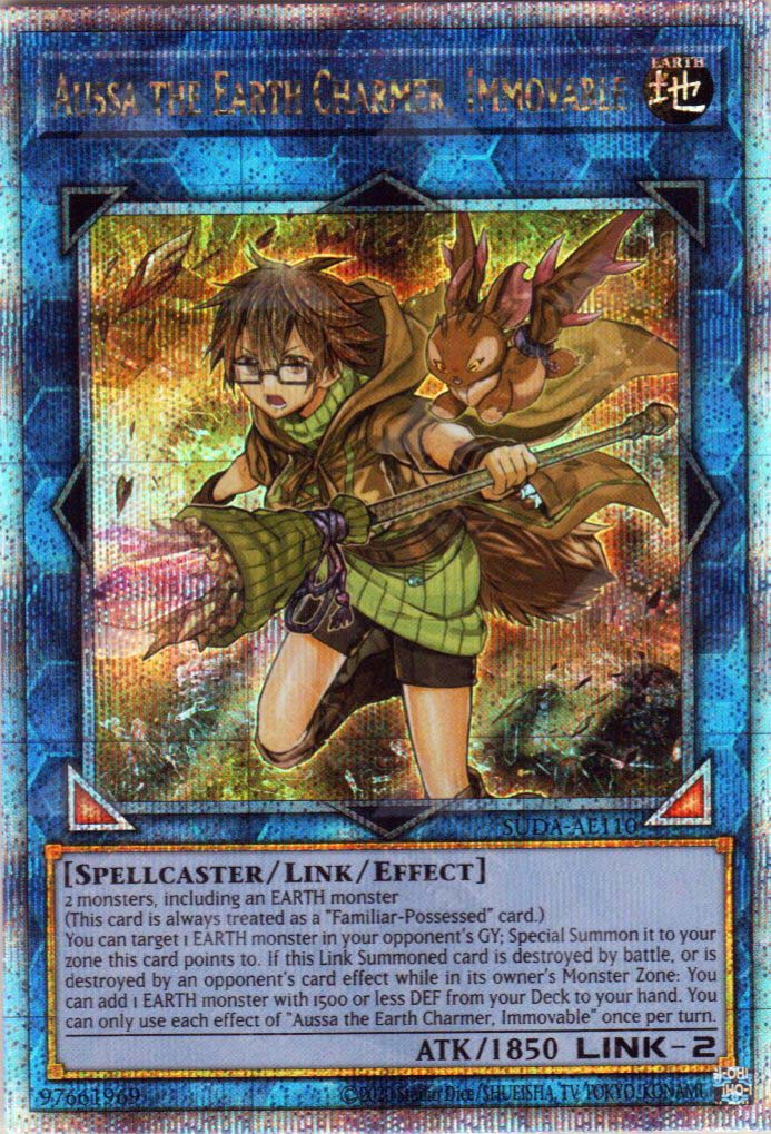 Suda-AE110 Aussa the Earth Charmer, Immovable (QCSR)