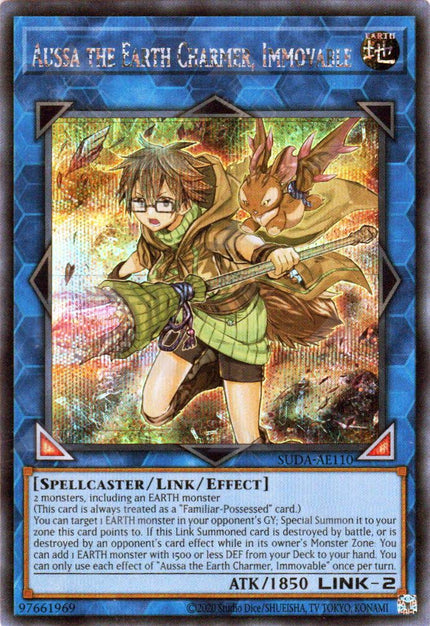 Suda-AE110 Aussa the Earth Charmer, Immovable (SER)