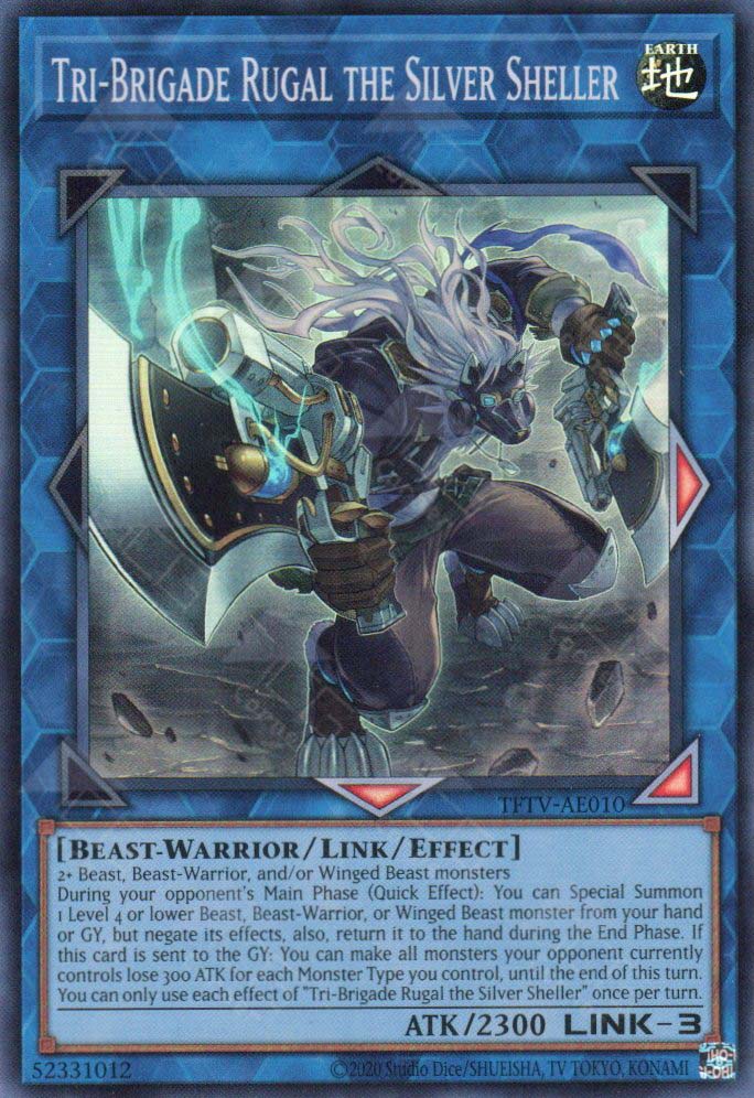 TFTV-AE010 Tri-Brigade Rugal the Silver Sheller (SR)