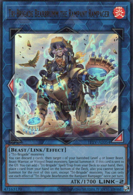 TFTV-AE054 Tri-Brigade Bearbrumm the Rampant Rampager (UR)