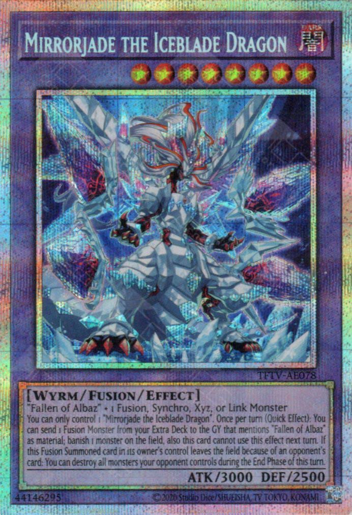 TFTV-AE078 Mirrorjade the Iceblade Dragon (PSER)