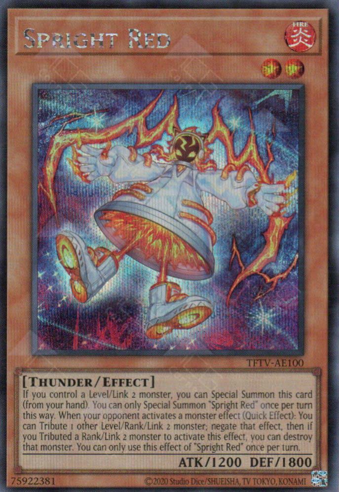 TFTV-AE100 Spright Red (SER)