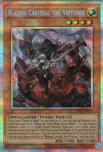 TFTV-AE113 Blazing Cartesia, the Virtuous (PSER)