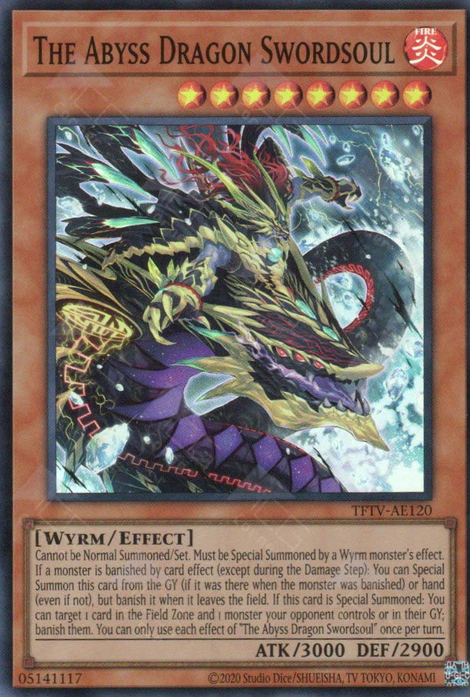 TFTV-AE120 The Abyss Dragon Swordsoul (SR)