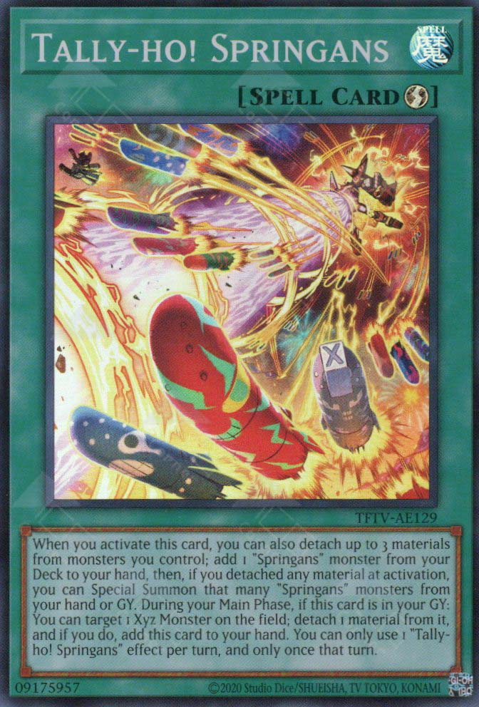 TFTV-AE129 Tally-ho! Springans (SR)
