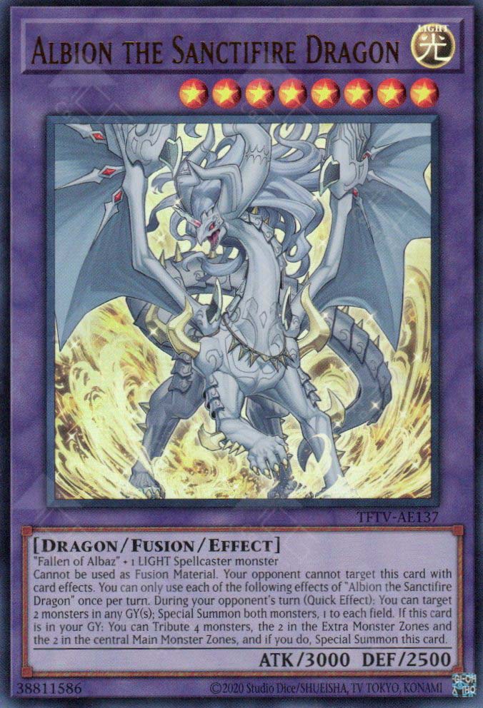 TFTV-AE137 Albion the Sanctifire Dragon (UR)