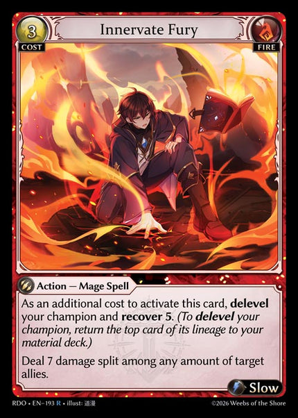 RDO-193 Innervate Fury (Rare)