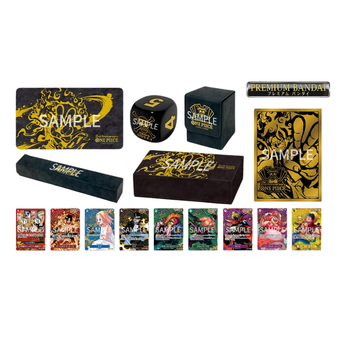 One Piece Card Game Japanese 2nd Anniversary Set Pre-Order