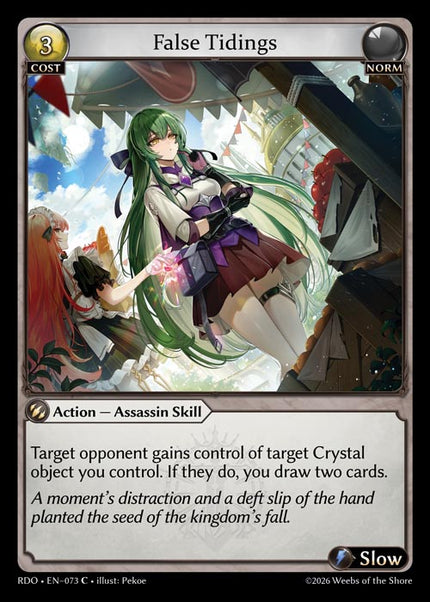 RDO-073 False Tidings (Common)