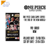 One Piece Card Game OP09 -Emperors in the New World-  Japanese Ver Pre-Order