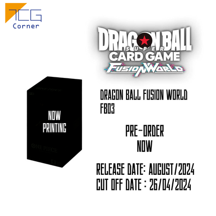Dragon Ball Fusion World [FB03][Japanese ver.] Pre-Order
