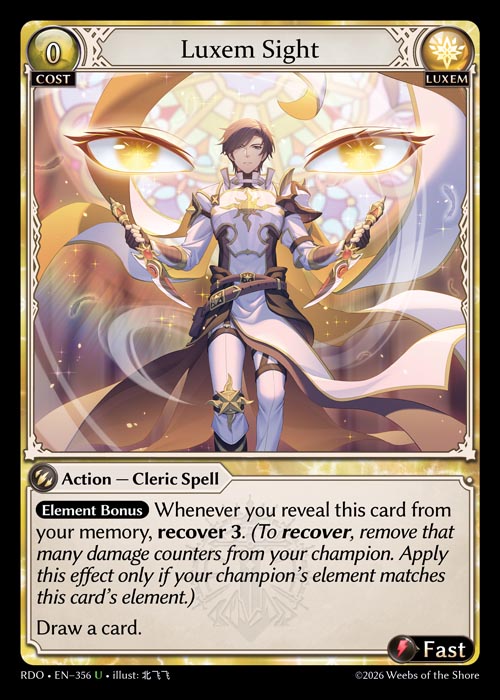 RDO-356 Luxem Sight (Uncommon)