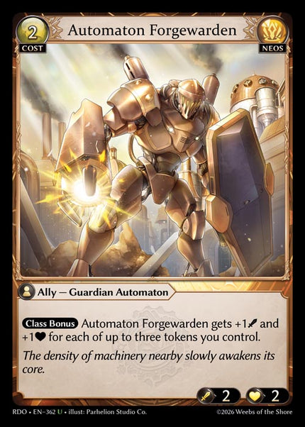 RDO-362 Foil-Automaton Forgewarden (Uncommon)