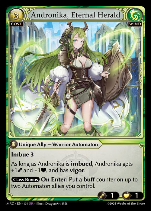 MRC-134 Andronika, Eternal Herald (Super Rare)