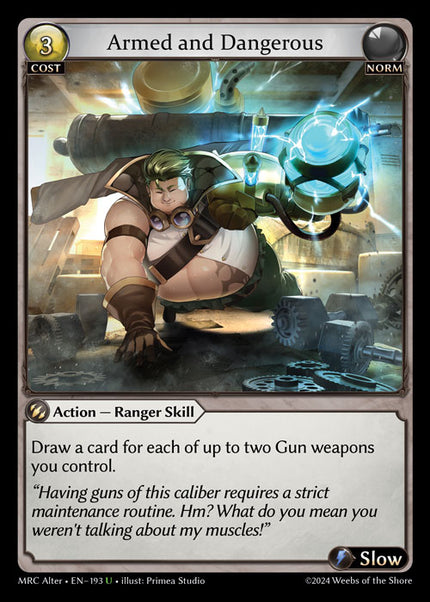 MRC Alter-193 Foil-Armed and Dangerous (Uncommon)